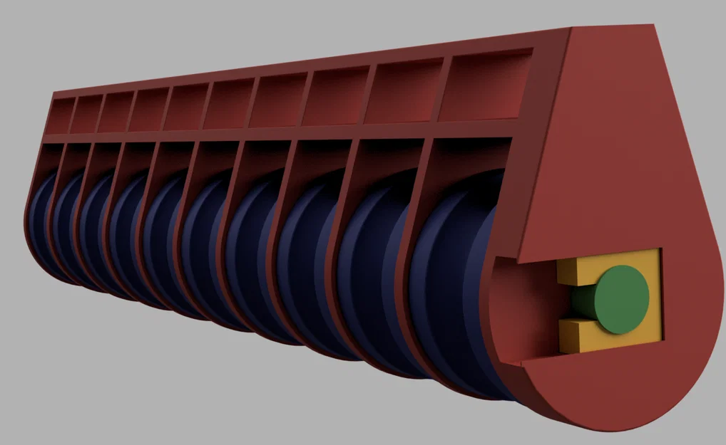 Puly Modular In 3D Hoàn Toàn (Fully 3D Printed Modular Pulleys) - Image 7