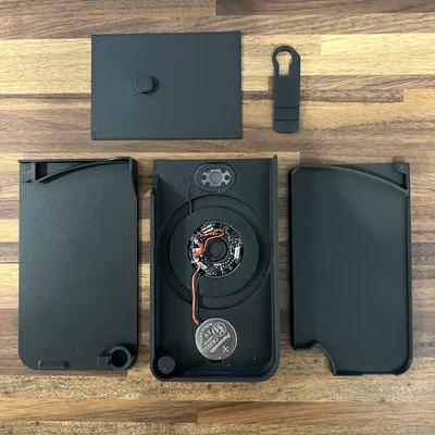 Ví Maker Wallet kèm Magsafe Ring và Slim AirTag (3-4 thẻ)