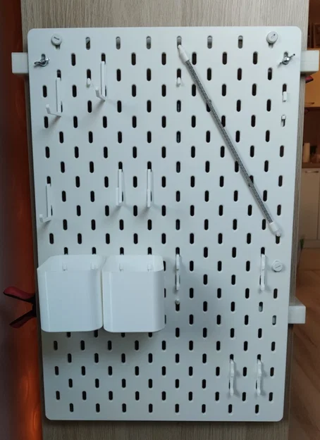 Ngàm gắn pegboard IKEA Skadis cho kệ Kallax - Image 2