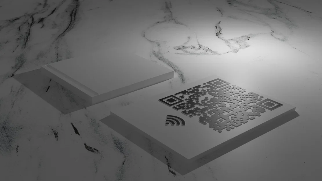 Mô hình 3D Rick Roll WiFi QR Code độc lạ để troll bạn bè - Image 2