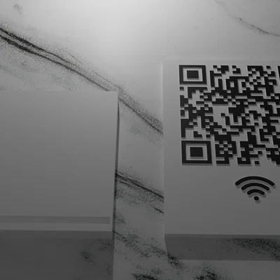 Mô hình 3D Rick Roll WiFi QR Code độc lạ để troll bạn bè