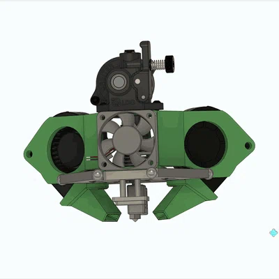 Hotend FLSun Super Racer - 5015 - Sherpa/Orbiter v2 - Direct Drive hoặc Bowden