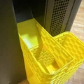 Poop Chute Eco Vase Mode cho Bambu Lab P1P có khe gắn nam châm - Thumbnail 2