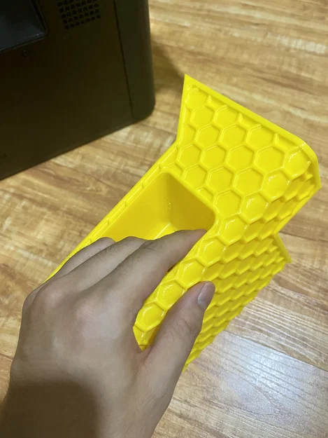 Poop Chute Eco Vase Mode cho Bambu Lab P1P có khe gắn nam châm - Image 3