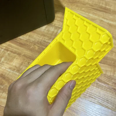 Poop Chute Eco Vase Mode cho Bambu Lab P1P có khe gắn nam châm