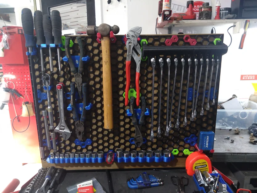 Móc treo spanner cho Honeycomb Storage Wall - Image 2