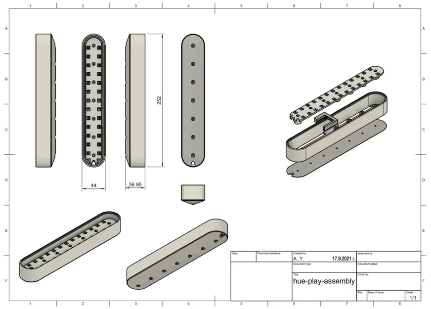 DIYHue play light bar – Thanh đèn kiểu Hue Play - Image 12