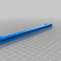 Demi Rail – thanh rail Eurorack 34 & 42 HP - Thumbnail 1