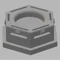 Insert nam châm Honeycomb (Honeycomb magnet insert) - Thumbnail 1