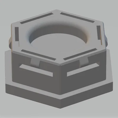 Insert nam châm Honeycomb (Honeycomb magnet insert)