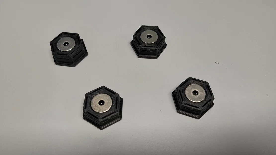 Insert nam châm Honeycomb (Honeycomb magnet insert) - Image 3