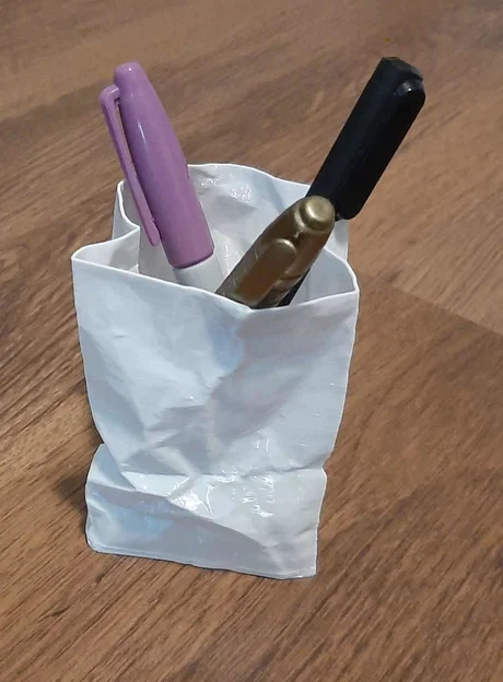 Ống đựng bút túi Taco Bell (tacobell bag pen holder) - Image 1
