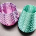 Mẫu lọ hoa Lotus Spiral Vases V2 trang trí độc đáo - Thumbnail 3