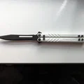 Balisong V2 in hoàn toàn – cải tiến blade mount để chuyển động mượt hơn - Thumbnail 1
