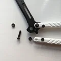 Balisong V2 in hoàn toàn – cải tiến blade mount để chuyển động mượt hơn - Thumbnail 3