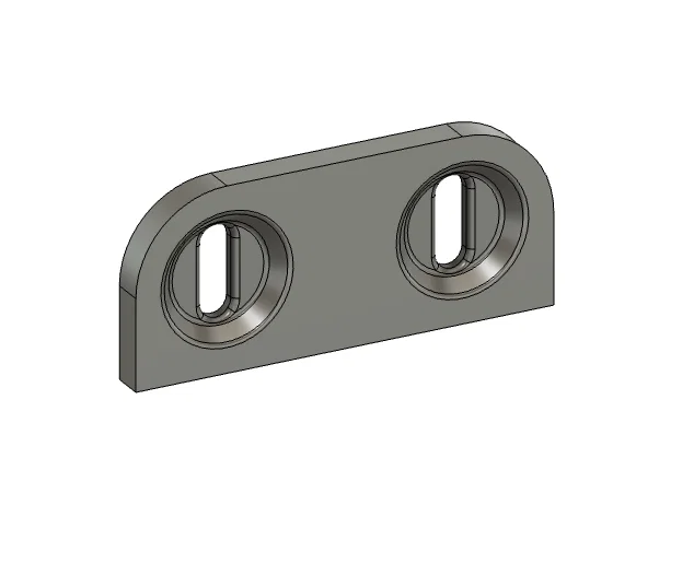 Bệ gắn tùy chỉnh cho bảng Ikea Skådis (Parametric T-Clip) - Image 3