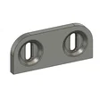 Bệ gắn tùy chỉnh cho bảng Ikea Skådis (Parametric T-Clip) - Thumbnail 3