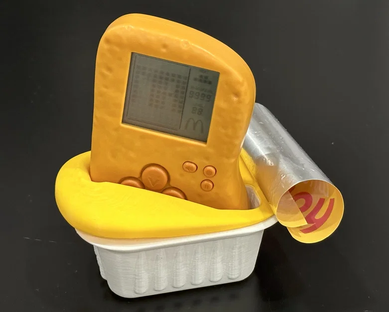 Đế dựng cốc sốt McTetris cho máy McNugget Tetris handheld - Image 1