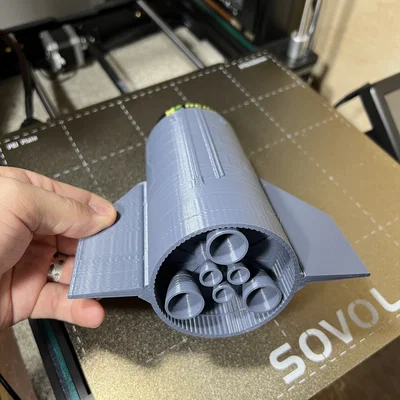 Starship Koozie – Koozie mô-đun từ SpaceX Starship