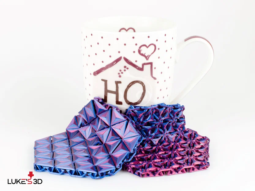 Flexi Hexagonal Coaster – Đế Lót Ly Lục Giác Dẻo - Image 1