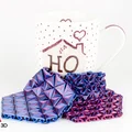 Flexi Hexagonal Coaster – Đế Lót Ly Lục Giác Dẻo - Thumbnail 1