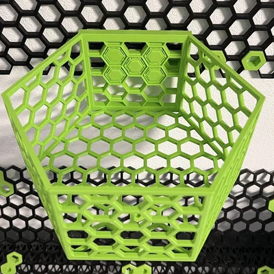 HSW hexagonal baskets v2 – Bộ giỏ lục giác cho hệ HSW