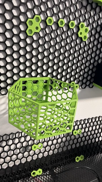 HSW hexagonal baskets v2 – Bộ giỏ lục giác cho hệ HSW - Image 6