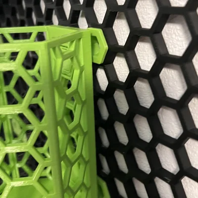 Rổ lục giác HSW v2 đáy kín (HSW hexagonal baskets v2 with full bottom)