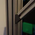 Nắp giằng 45° cho extrusion 20x20 (20x20 extrution 45° degree bracing cap) - Thumbnail 2