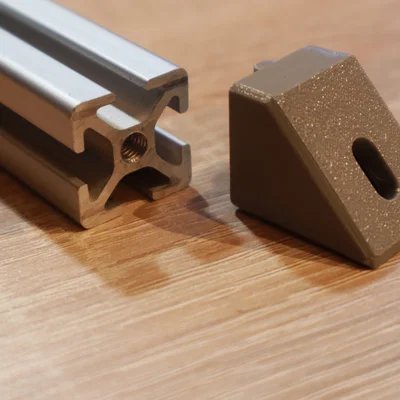 Nắp giằng 45° cho extrusion 20x20 (20x20 extrution 45° degree bracing cap)