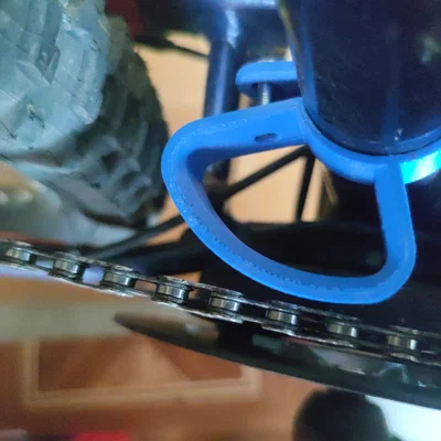 Bộ chắn xích chống tuột cho E-bike TSDZ2/Bafang in 3D