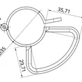 Bộ chắn xích chống tuột cho E-bike TSDZ2/Bafang in 3D - Thumbnail 2