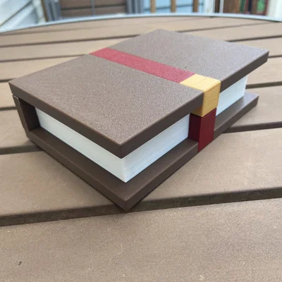 Sách Minecraft đựng Field Notes & cất bút (Minecraft Book for Field Notes and pen storage)