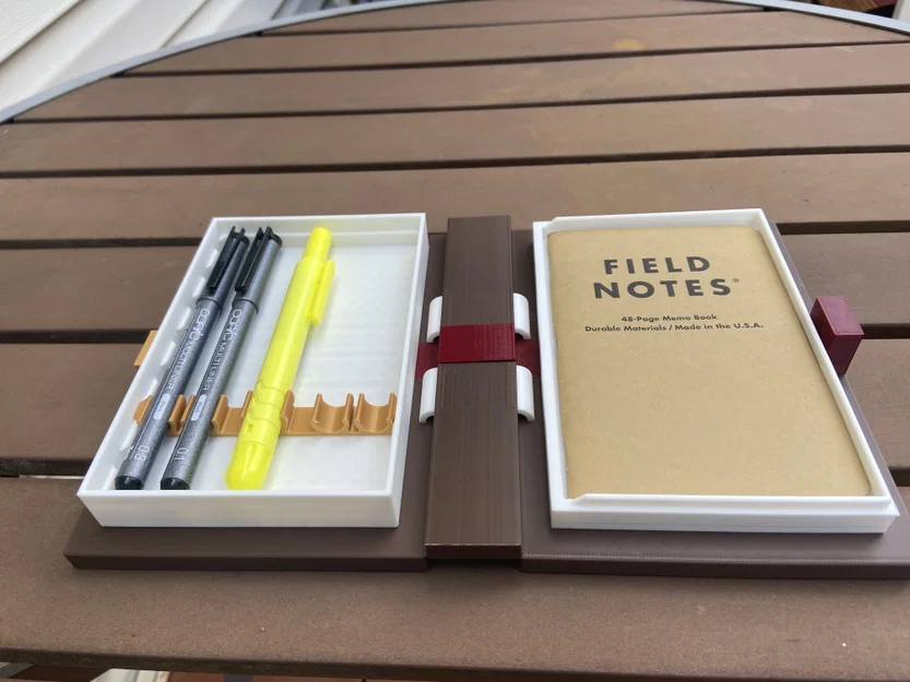 Sách Minecraft đựng Field Notes & cất bút (Minecraft Book for Field Notes and pen storage) - Image 2