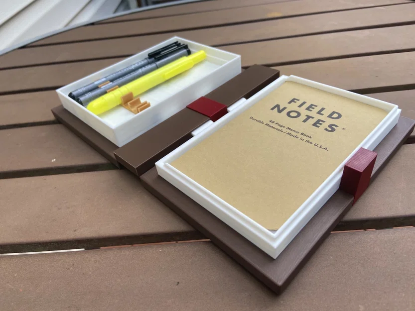 Sách Minecraft đựng Field Notes & cất bút (Minecraft Book for Field Notes and pen storage) - Image 4