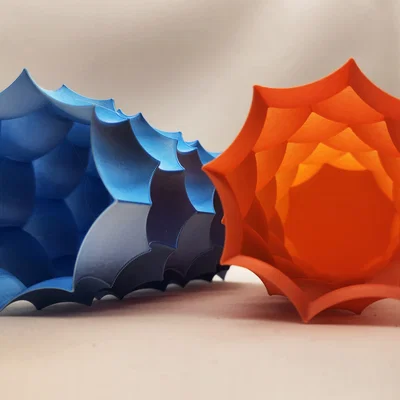 Bình hoa 3D họa tiết tổ ong Prusa-Style độc đáo, in nhanh