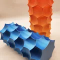 Bình hoa 3D họa tiết tổ ong Prusa-Style độc đáo, in nhanh - Thumbnail 5