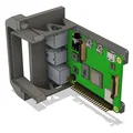 Giá gắn Raspberry PI 19" 2U rack mount dạng modular - Thumbnail 3