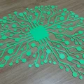 Mạch điện tử hình não - Tranh treo tường (khủng 70x60cm) - Thumbnail 1