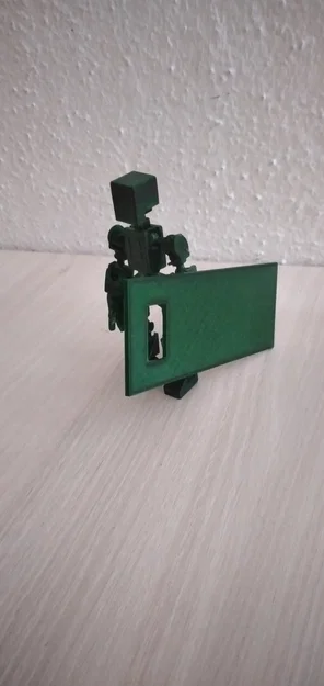 Khiên chống bạo động (Tactical Shield) cho mô hình MINI 13 - Image 1