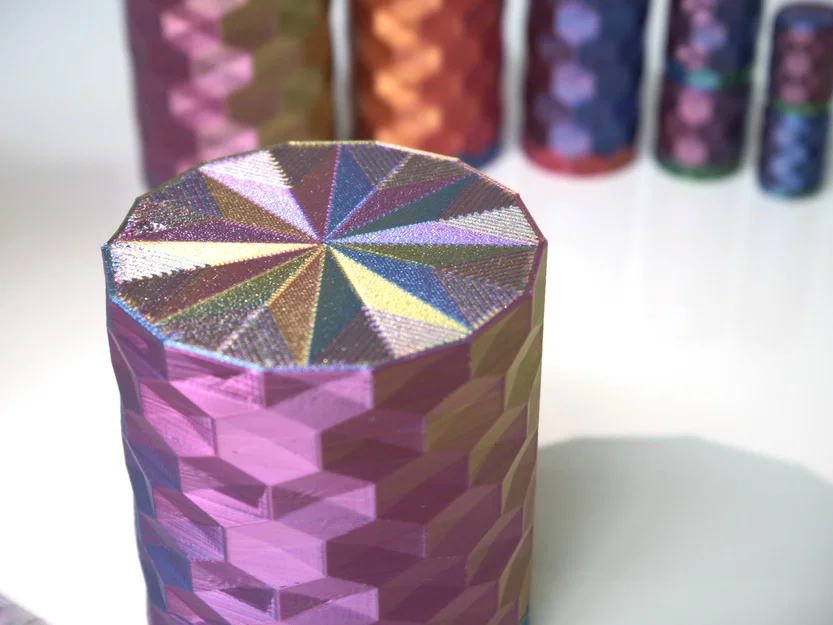 Hộp Lồng Xếp Low Poly (Low Poly Nesting Container) - Image 4