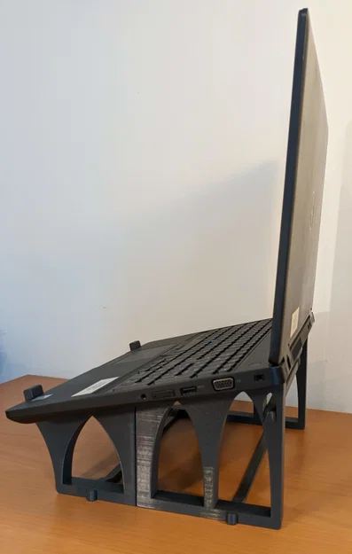 Giá đỡ laptop 13"–15" kèm khay giấy A4 - Image 2