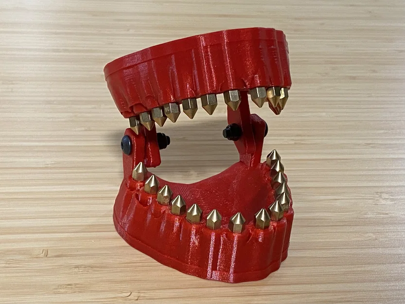 Giá giữ nozzle kiểu hàm răng (Denture Nozzle Holder) - Image 1