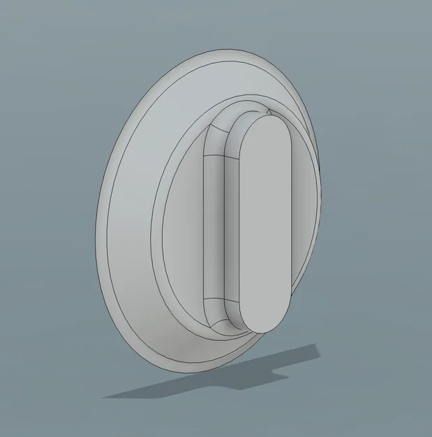 File âm bản Skadis T-Clip hỗ trợ thiết kế phụ kiện bảng IKEA Skadis - Image 1