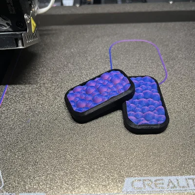 Magnetic Haptic Slider Fidget (Remix nam châm 6x3mm, không cần keo)