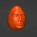 Mô hình Dwayne the Egg Johnson 3D vui nhộn cho người hâm mộ - Thumbnail 2