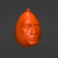 Mô hình Dwayne the Egg Johnson 3D vui nhộn cho người hâm mộ - Thumbnail 3