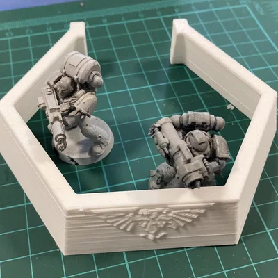 Terrain Wargame Sci-fi In Nhanh: Modular Bunker Complex
