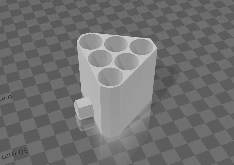 Bộ giá treo dụng cụ 5-6 lỗ cho bảng Honeycomb Wall 3D - Image 2