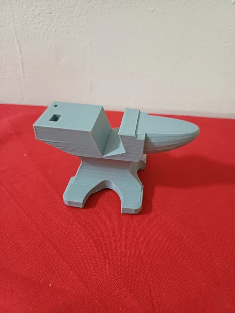 Giá đỡ điện thoại hình cái đe độc đáo (Anvil Phone Holder) - In 3D - Image 1